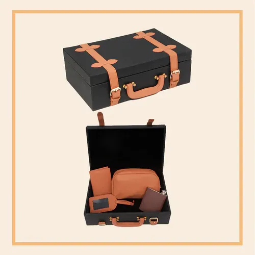 Binoculars & Accessories Leather Box Set