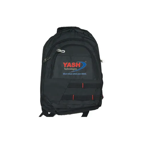 Black Backpack - Yash Branded