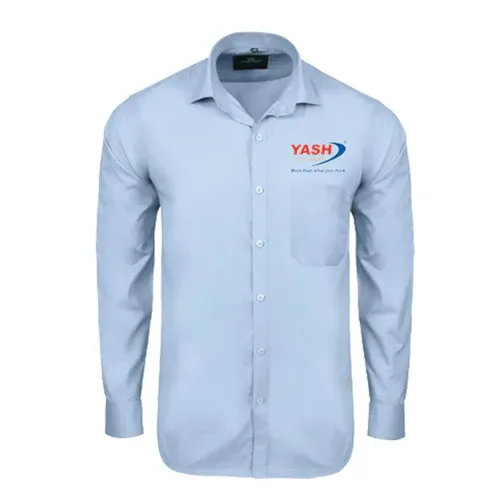 Light Blue Full Sleeve Shirt - Plain