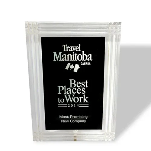 Best Place to Work Award Plaque