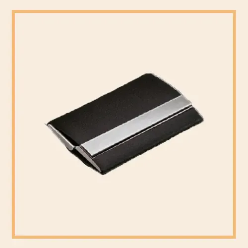 Black Business Card Holder