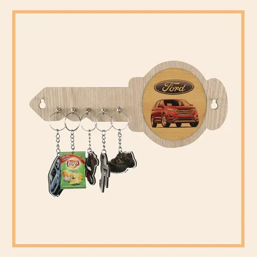 Car Keychain Holder Rack