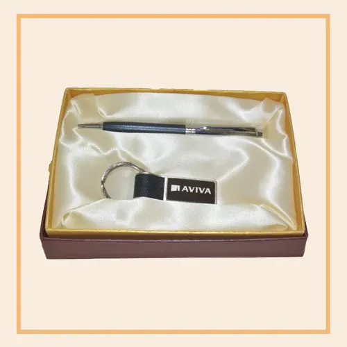 Keychain & Pen Gift Set