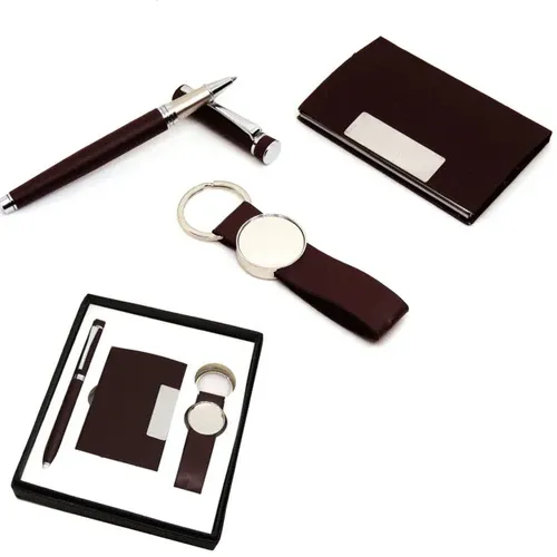 Leather Accessories Set