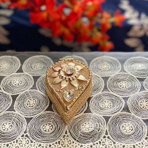 Heart Shape Decorative Box - Mehendi Edition