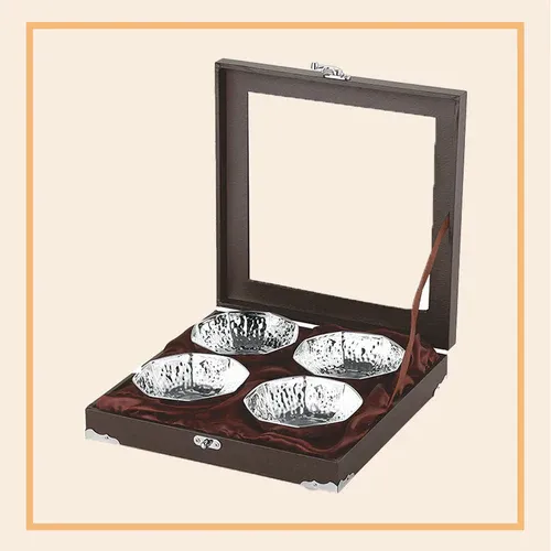 Wooden Gift Box with Bowl Set