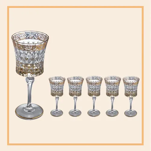 Wine Glass Set - 6 Pcs