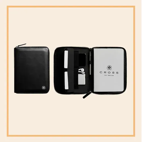 Cross Leather Folder Set