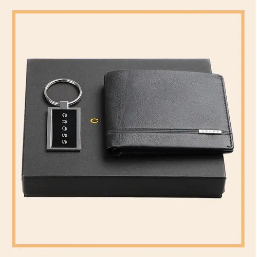 Wallet & Keychain Set