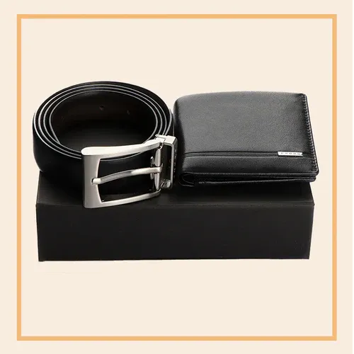 Belt & Wallet Gift Set