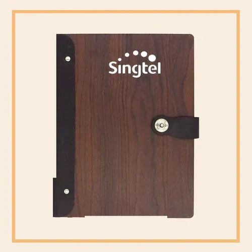 Wooden Diary - Singtel