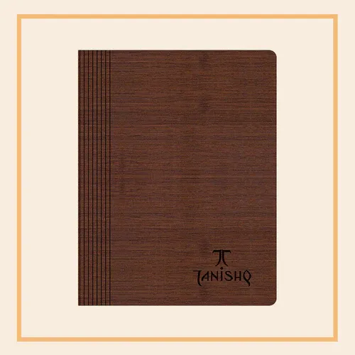 Brown Textured Notebook