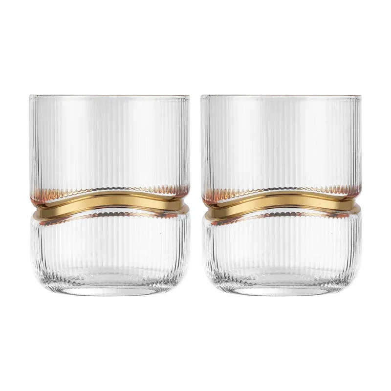 Set of 6 Short Tumbler Glasses