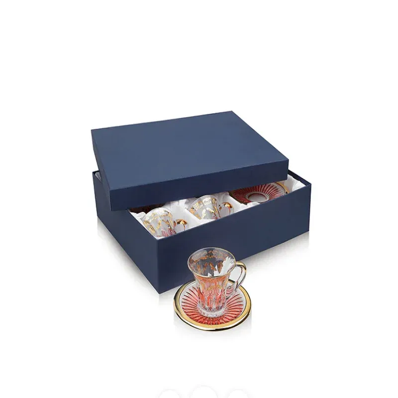 Crystal Tea cups & Saucers