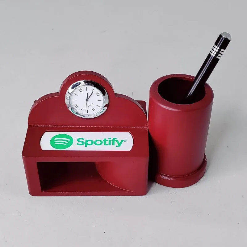 Spotify Desktop with Watch Mobile stand & Pen