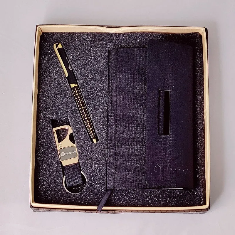 PHONE PE Notebook, Pen & Keychain