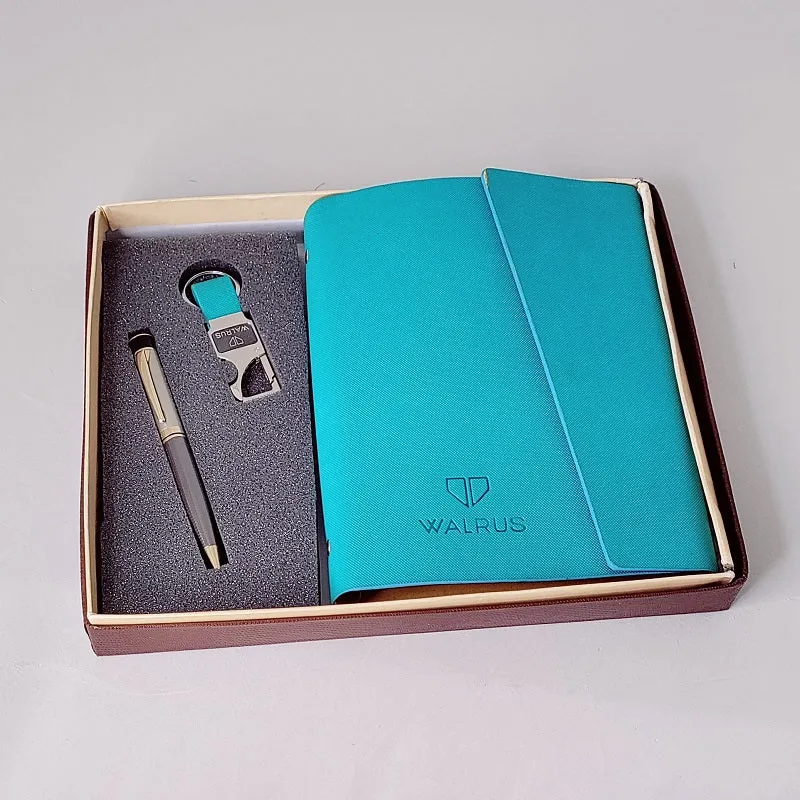 Walrus Planner, Pen & Keychain