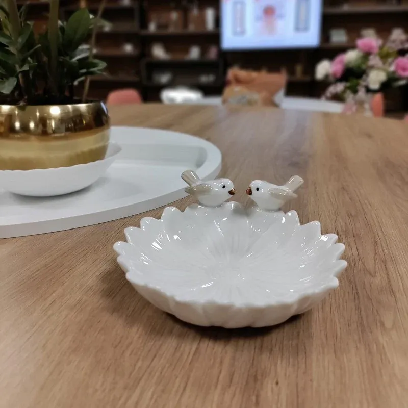 Plate with Bird