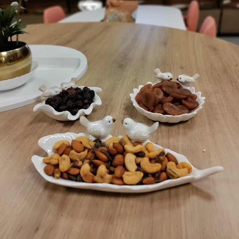 Mapal Leaf Shape Platter Bird