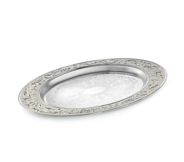 MOP tray L, 6 cups & sugar bowl MOP