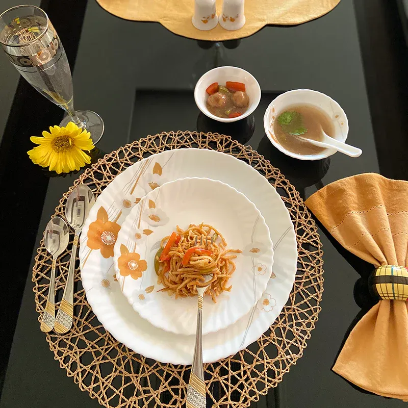 Dinner Set Flower