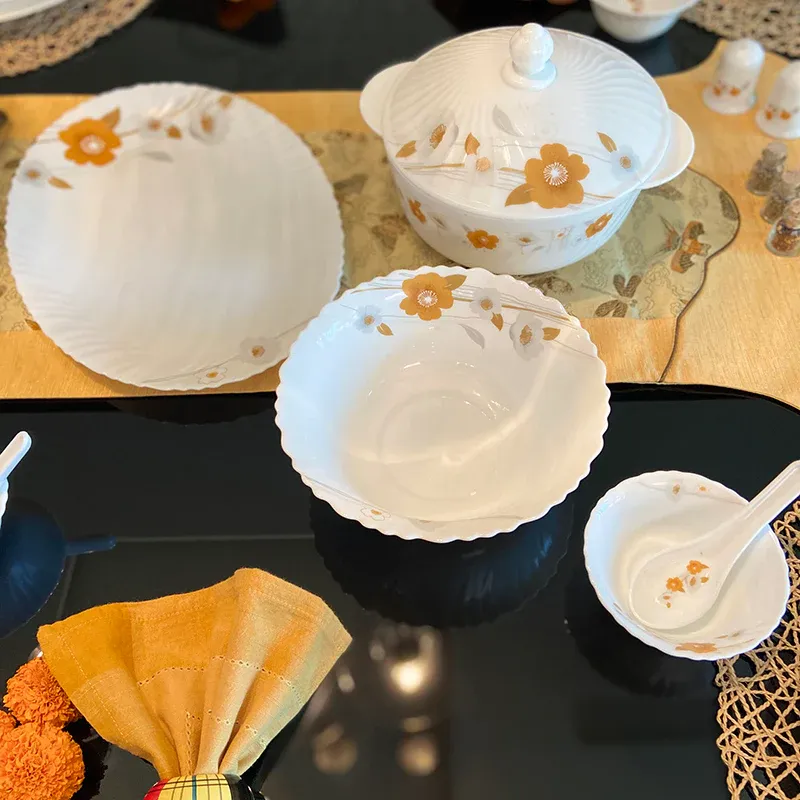 Dinner Set Flower