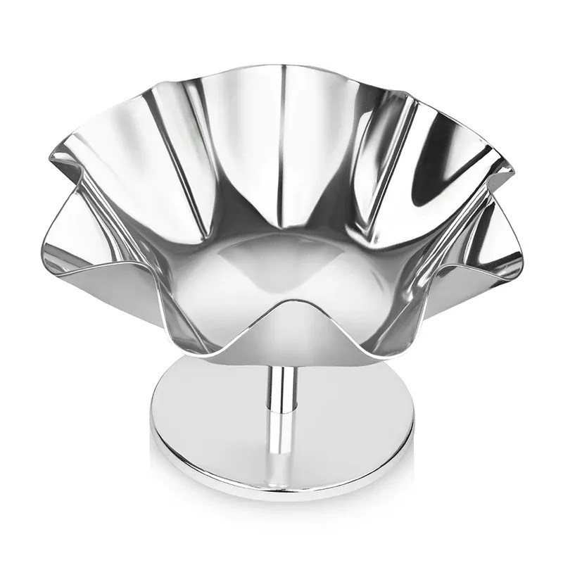 Curve Floral Bowl with Stand