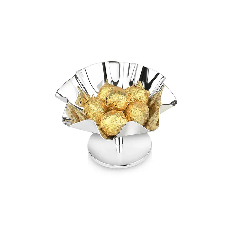Curve Floral Bowl with Stand