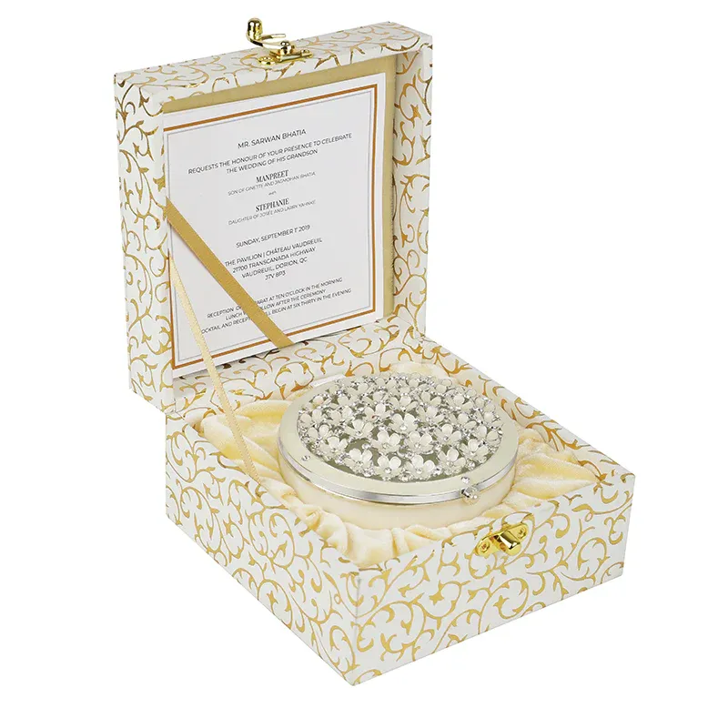 Flowers Trinket Box