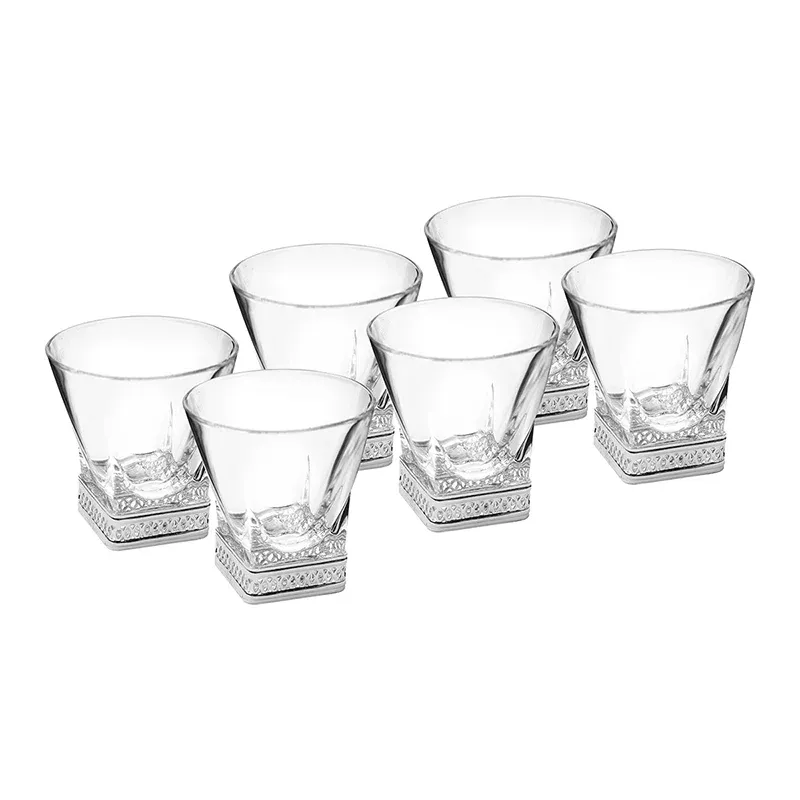 Silver Shots Glasses