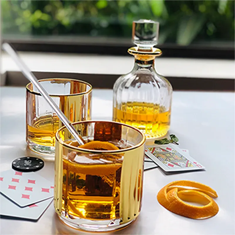 Whiskey Glass Bottle & Decanter