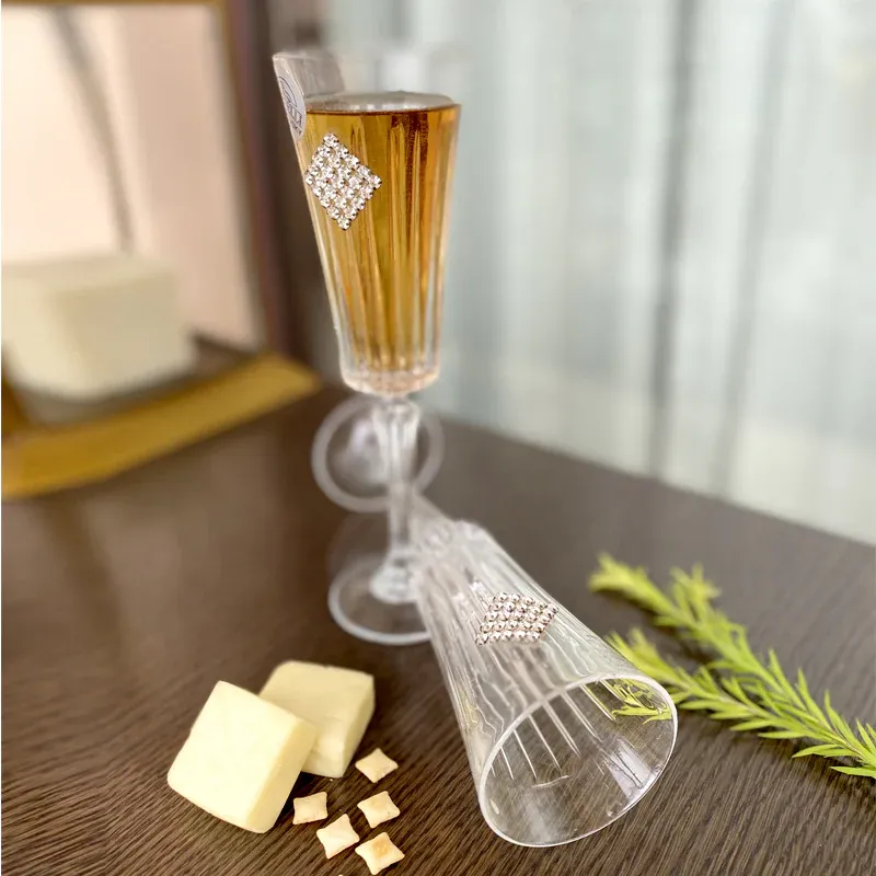 Crystal Champagne Glass Set Of 2
